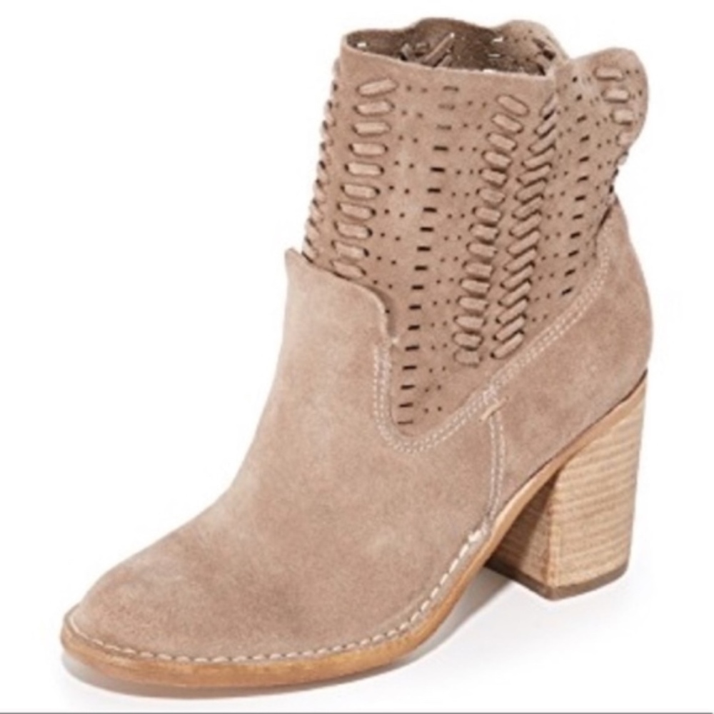Dolce Vita Landon Slouchy Perforated Booties 8.5